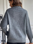 Chic Half-Zip Sweater - 4