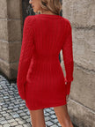 Emma – Winter Dress + Women’s - Cozy Casual | Sweater Dress - 56
