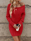 Emma – Winter Dress + Women’s - Cozy Casual | Sweater Dress - 59