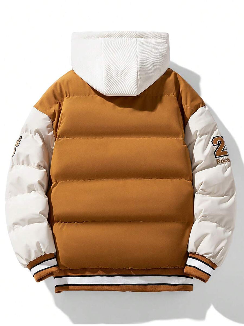 Trendy Hooded Sweatshirt Jacket - 7