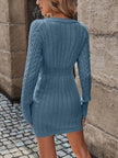 Emma – Winter Dress + Women’s - Cozy Casual | Sweater Dress - 20