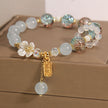 Peace & Joy Gemstone Bracelet – Blue Crystal & Amethyst Harmony