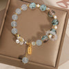 Peace & Joy Gemstone Bracelet – Blue Crystal & Amethyst Harmony