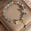 Peace & Joy Gemstone Bracelet – Blue Crystal & Amethyst Harmony