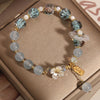 Peace & Joy Gemstone Bracelet – Blue Crystal & Amethyst Harmony