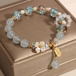 Peace & Joy Gemstone Bracelet – Blue Crystal & Amethyst Harmony