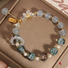 Peace & Joy Gemstone Bracelet – Blue Crystal & Amethyst Harmony