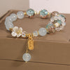 Peace & Joy Gemstone Bracelet – Blue Crystal & Amethyst Harmony