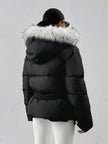 Padded Winter Coat Black - 2