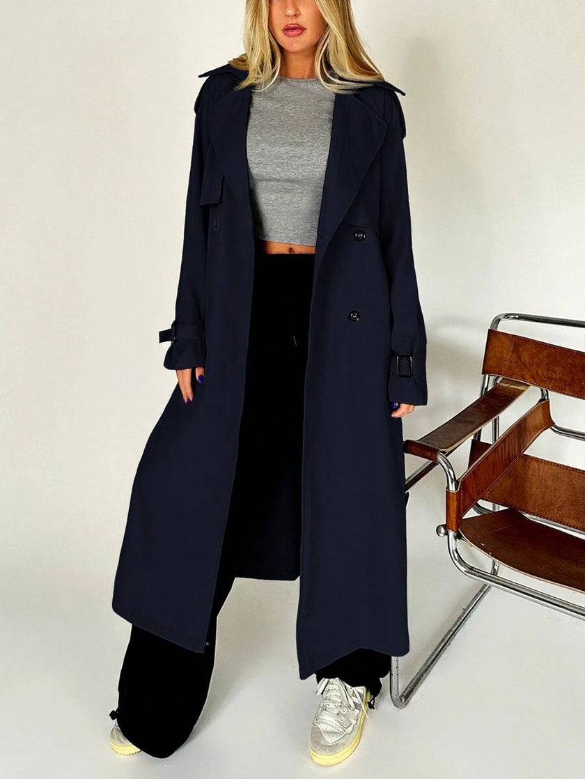 Casual Trench Coat Brown - 37