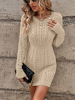 Emma – Winter Dress + Women’s - Cozy Casual | Sweater Dress - 63
