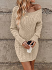Emma – Winter Dress + Women’s - Cozy Casual | Sweater Dress - 64
