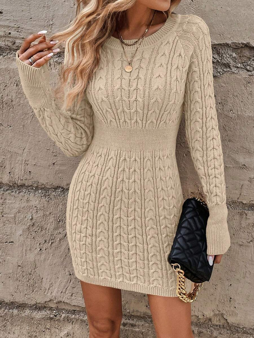 Emma – Winter Dress + Women’s - Cozy Casual | Sweater Dress - 66