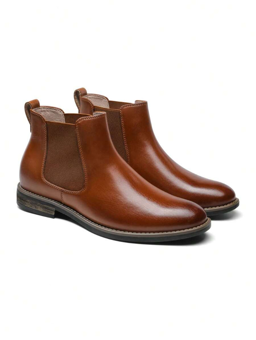 Suede Chelsea Boots Camel - 37