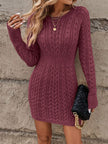 Emma – Winter Dress + Women’s - Cozy Casual | Sweater Dress - 76