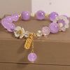 Peace & Joy Gemstone Bracelet – Blue Crystal & Amethyst Harmony