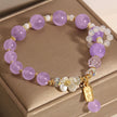 Peace & Joy Gemstone Bracelet – Blue Crystal & Amethyst Harmony