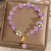 Peace & Joy Gemstone Bracelet – Blue Crystal & Amethyst Harmony