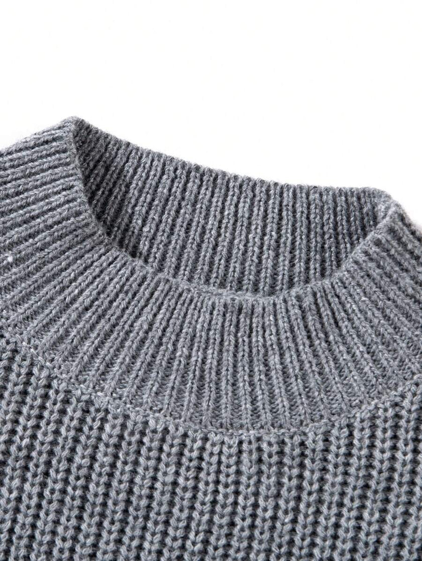 Knit Sweater Mocha Brown - 17