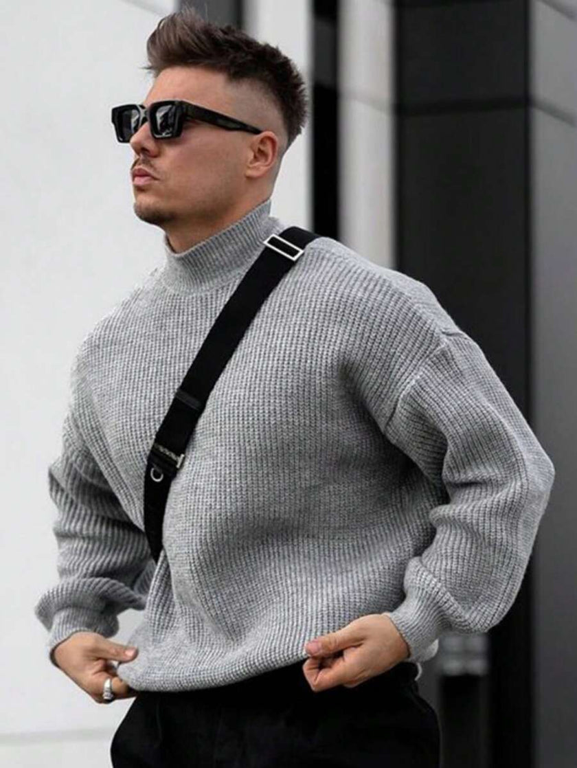 Knit Sweater Mocha Brown - 13