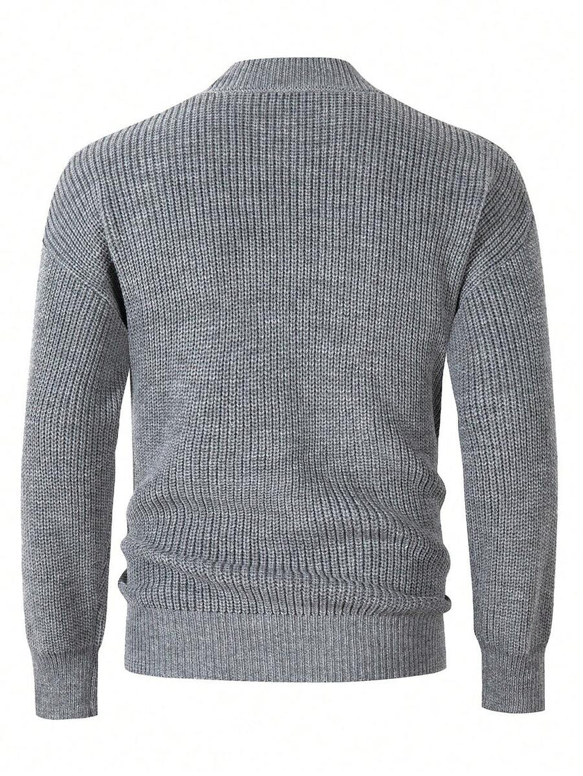 Knit Sweater Mocha Brown - 15