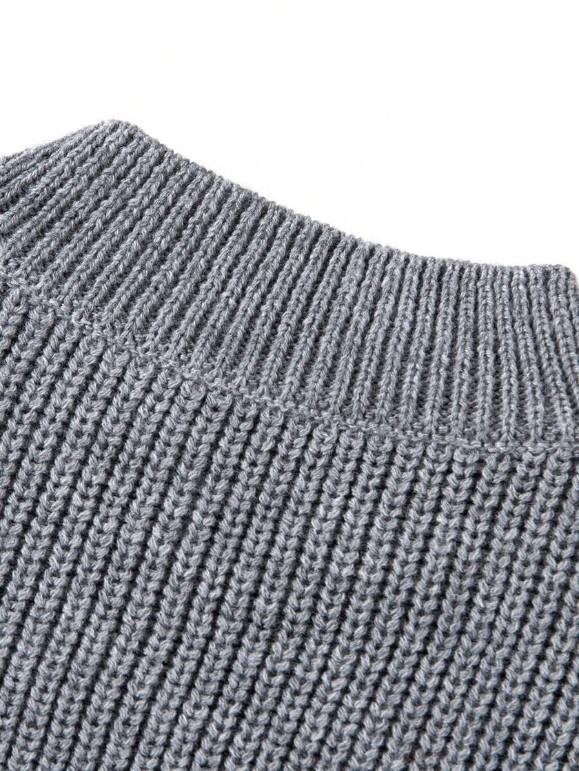 Knit Sweater Mocha Brown - 16