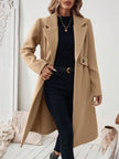 Camel Wool Blend Coat - 6