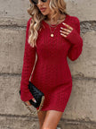Emma – Winter Dress + Women’s - Cozy Casual | Sweater Dress - 84