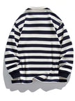 Striped Long Sleeve Sweatshirt - 14