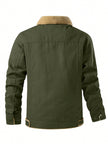 Thermal Bomber Coat Khaki - 15