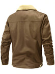 Thermal Bomber Coat Khaki - 3