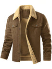 Thermal Bomber Coat Khaki - 1