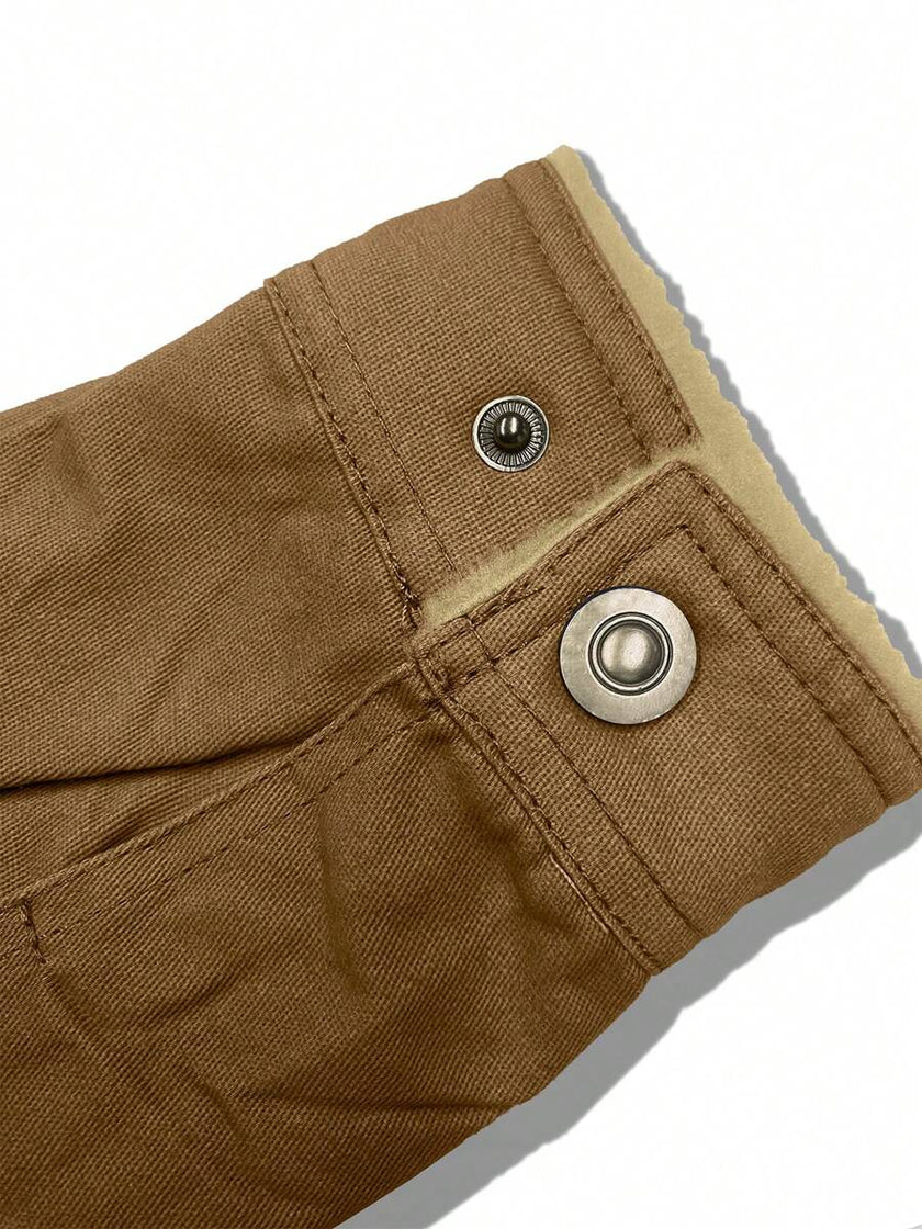 Thermal Bomber Coat Khaki - 6