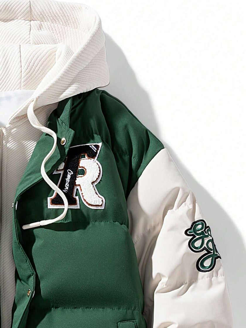 Trendy Hooded Sweatshirt Jacket - 3