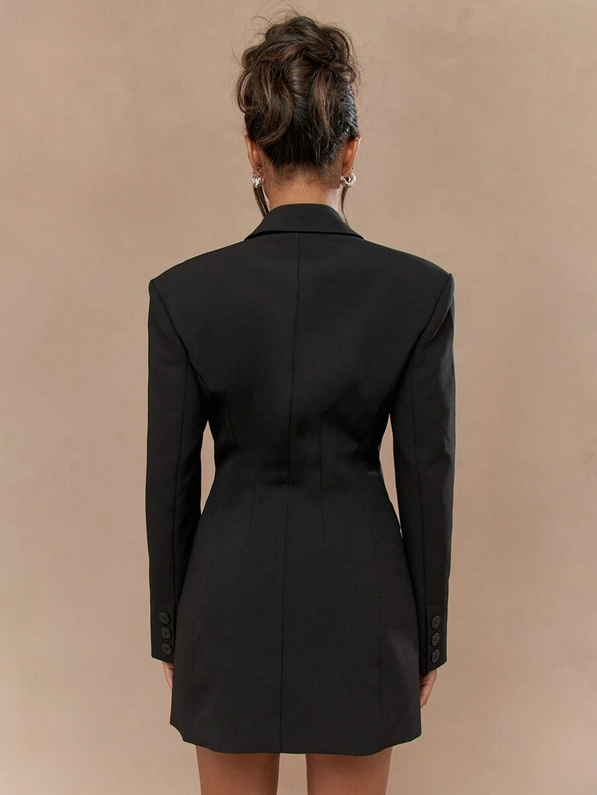 Elegant Black Blazer - 2