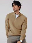 Stylish Half Zip Sweater - 1