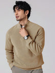 Stylish Half Zip Sweater - 5