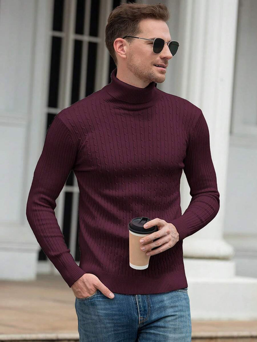 Vintage High Neck Sweater - 18