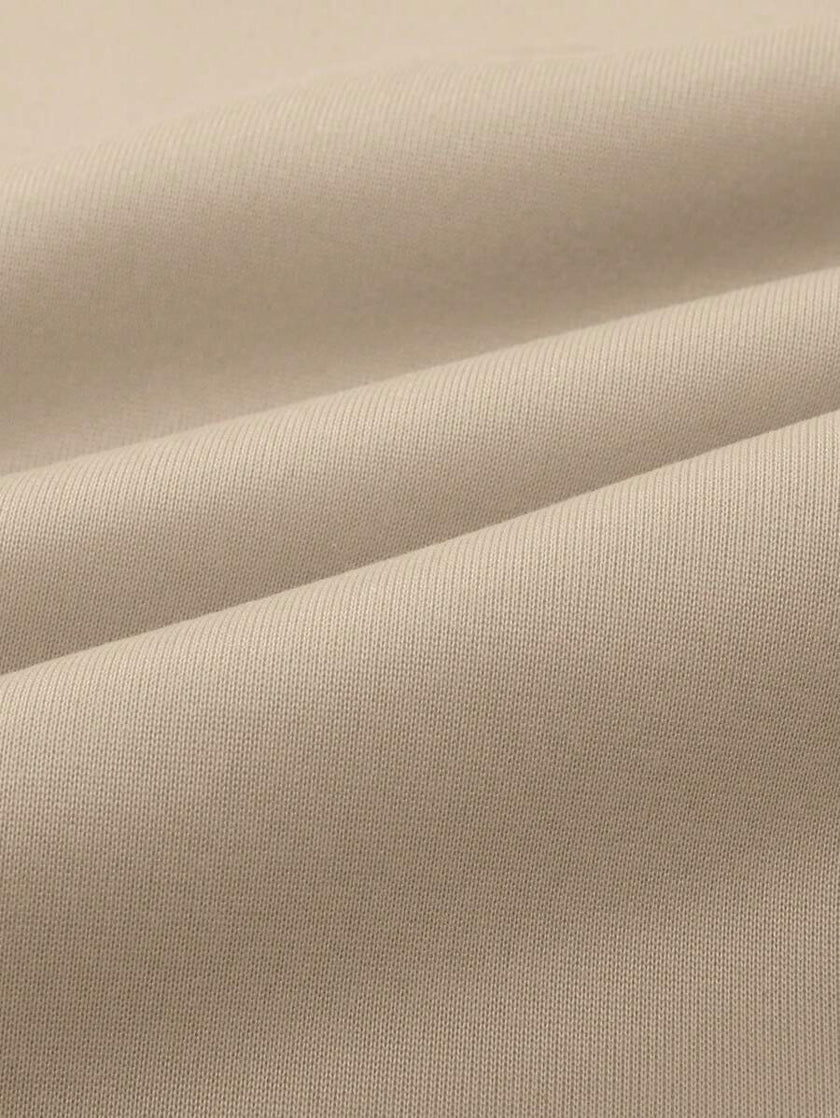 Loose Fit Polo Neck Sweatshirt - 4