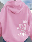 Mia | Women’s Hooded Sweater Pastel Pink