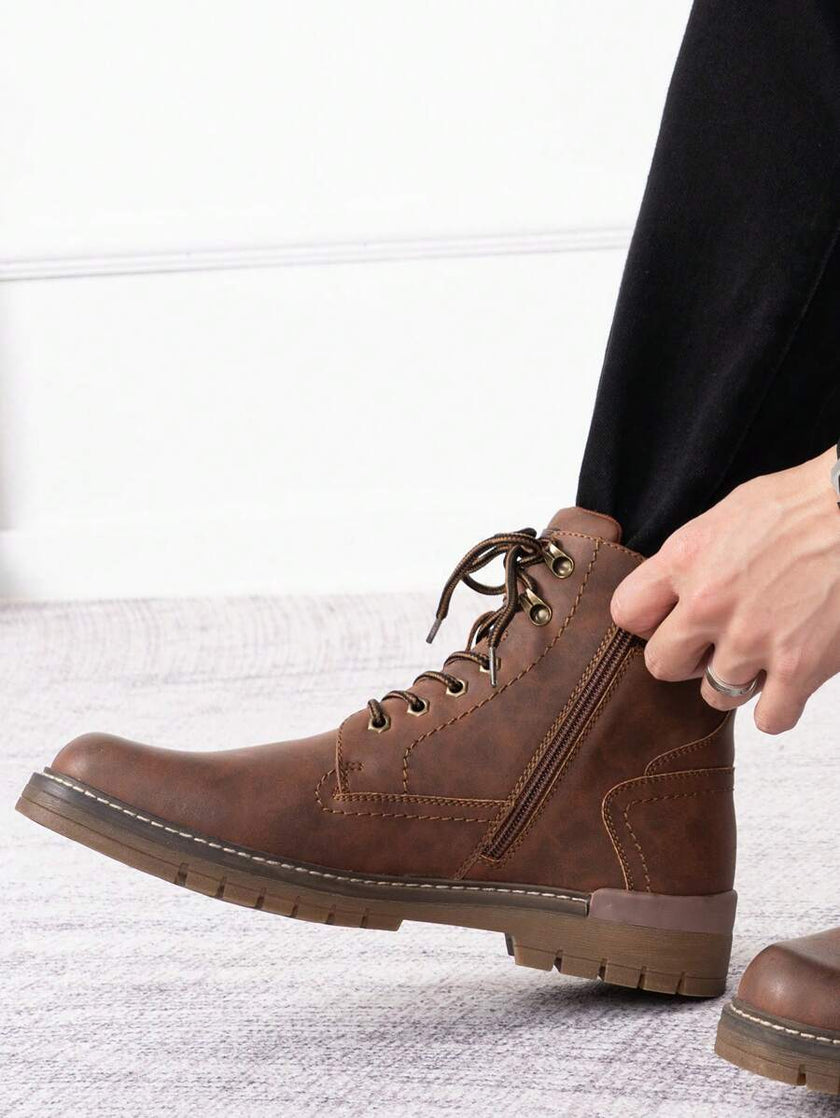 Orthopedic Hiking Boots Brown - 9