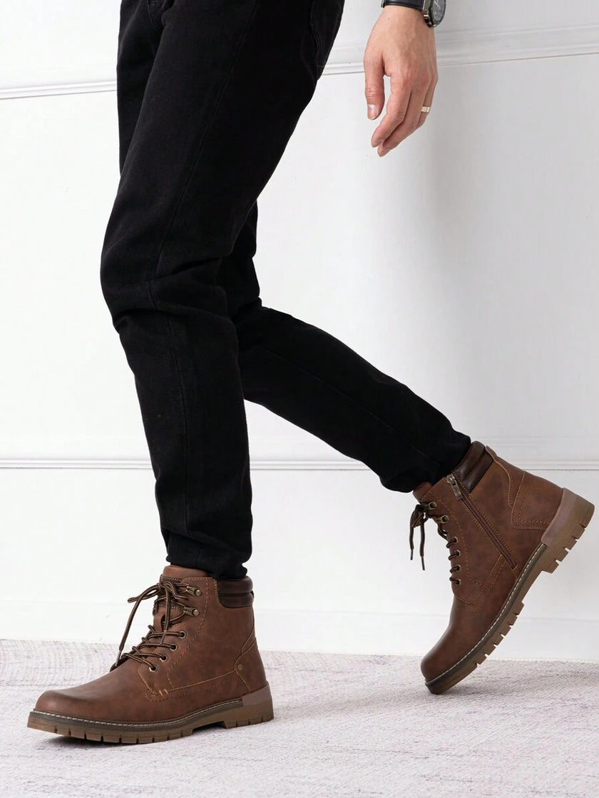 Orthopedic Hiking Boots Brown - 6