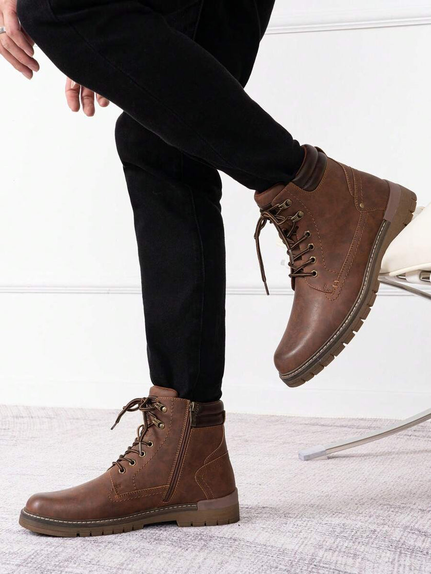 Orthopedic Hiking Boots Brown - 8