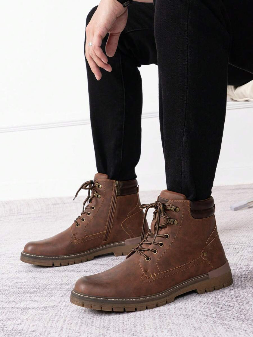 Orthopedic Hiking Boots Brown - 4