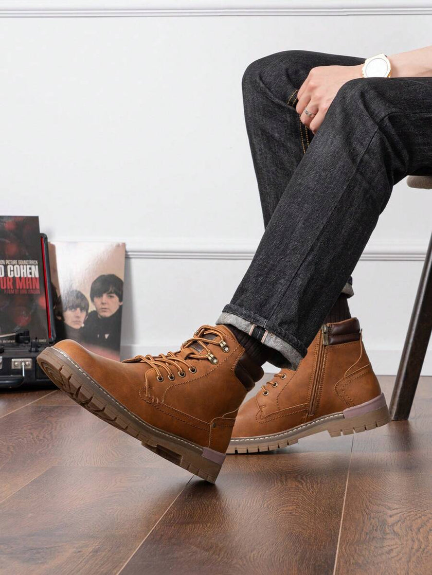 Orthopedic Hiking Boots Brown - 18