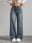 Retro Straight Leg Jeans