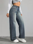 Retro Straight Leg Jeans