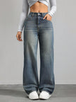 Retro Straight Leg Jeans