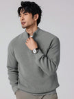 Stylish Half Zip Sweater - 30