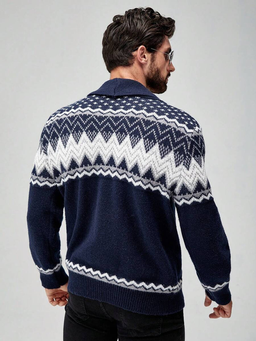 Black Embroidered Cardigan - 2